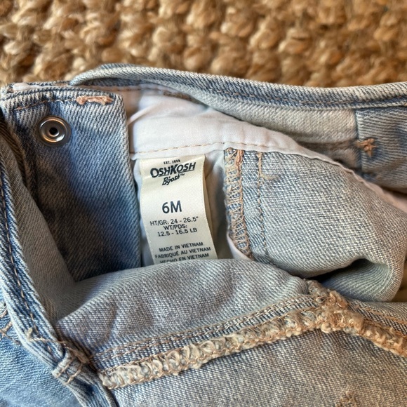 🌸 oshkosh b’gosh shortalls - Picture 8 of 9